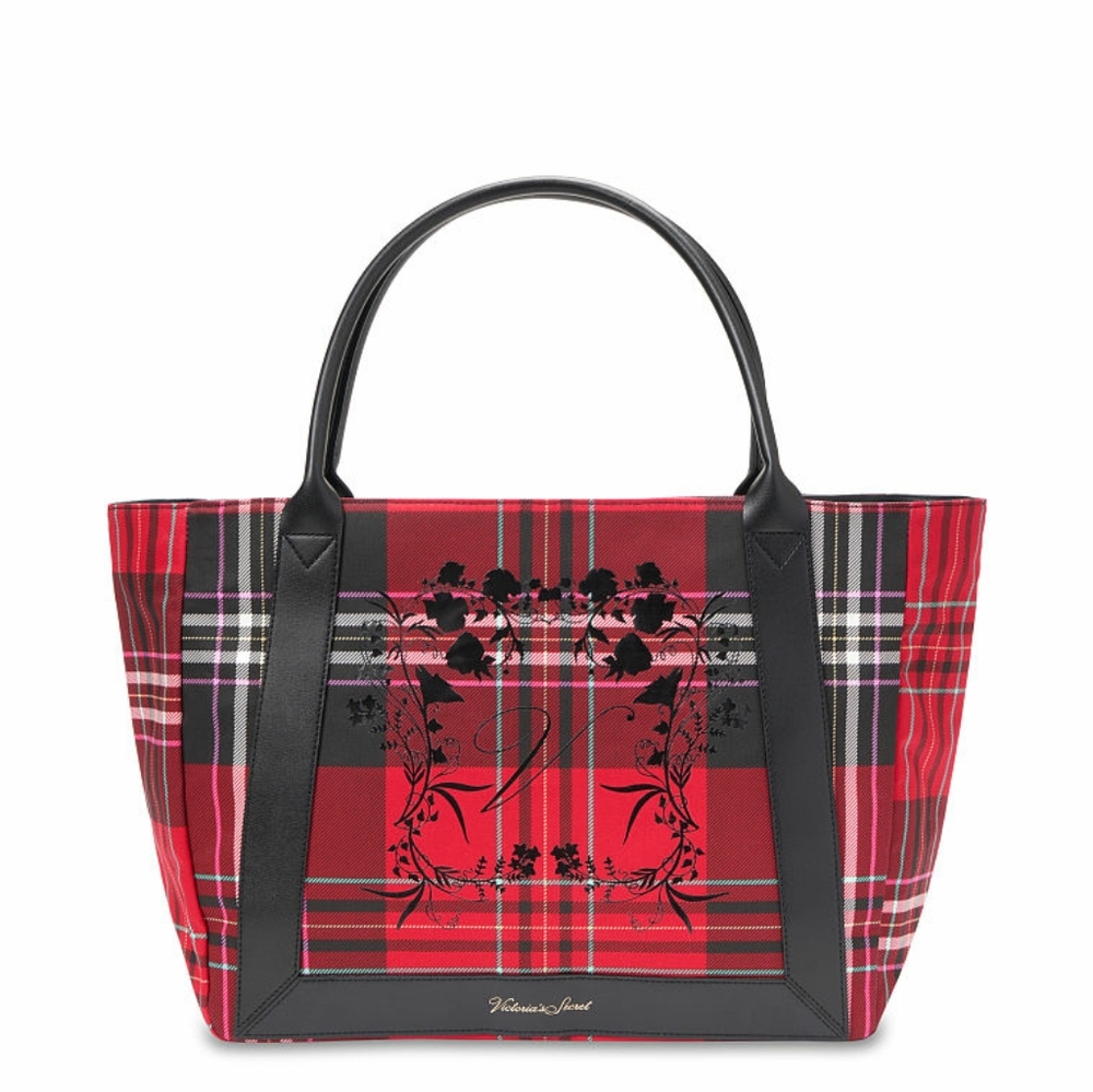 Victoria Secret Plaid Tote